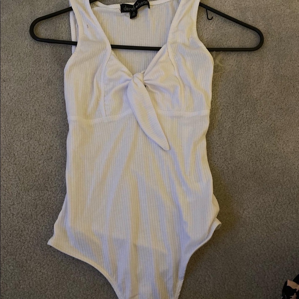 White bodysuit size small